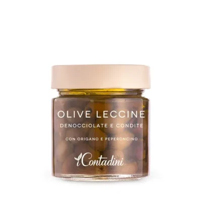 Olive-Leccine-Denocciolate-Condite-i-contadini