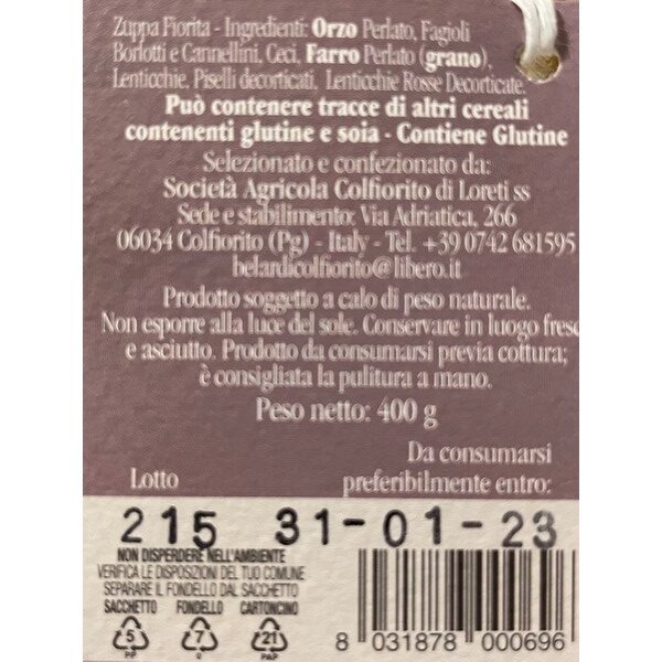 Orzo perlato Az. Agr. Belardi 400 gr - immagine 2