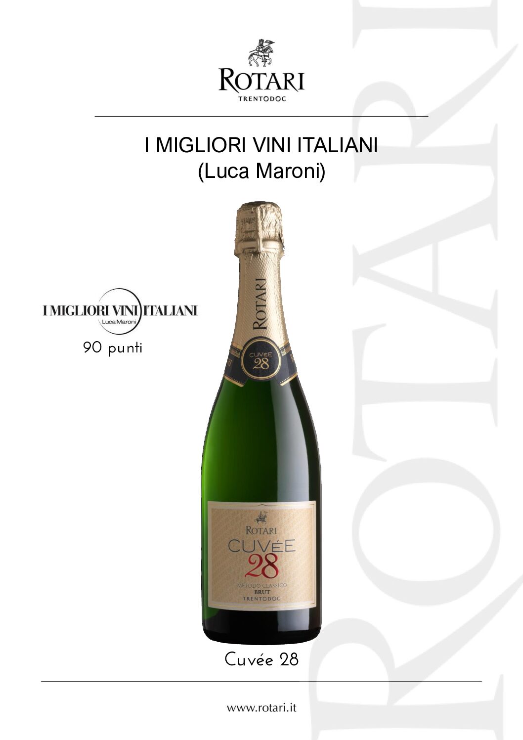 Rotari Cuvée 28 Trento Doc 75cl - immagine 2